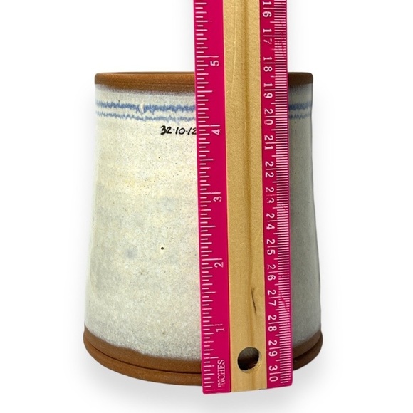 Handmade Studio‎ Pottery Terracotta Crock Artist Numbered - Picture 4 of 6